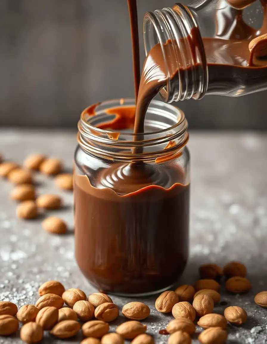 Chocolate Peanut Butter Served