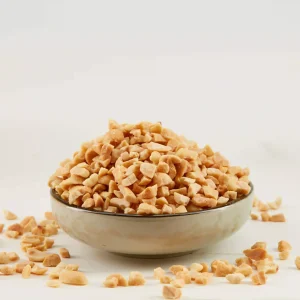 Roasted Peanut Kernels on plate