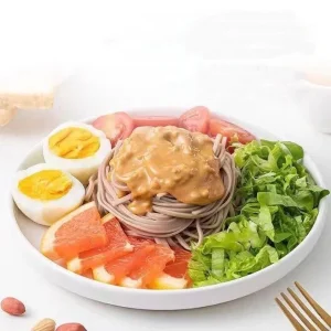 Pindakaas zonder suiker geserveerd